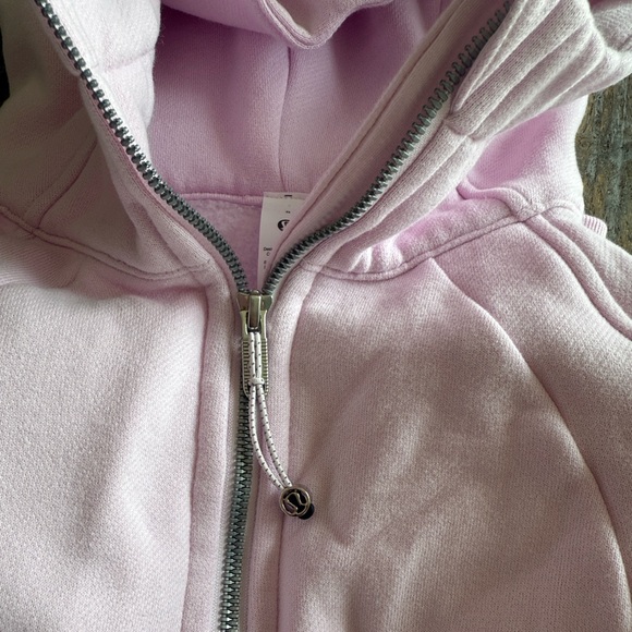 Lululemon Scuba Full-Zip Hoodie Meadowsweet Pink Size 8 - Picture 5 of 6